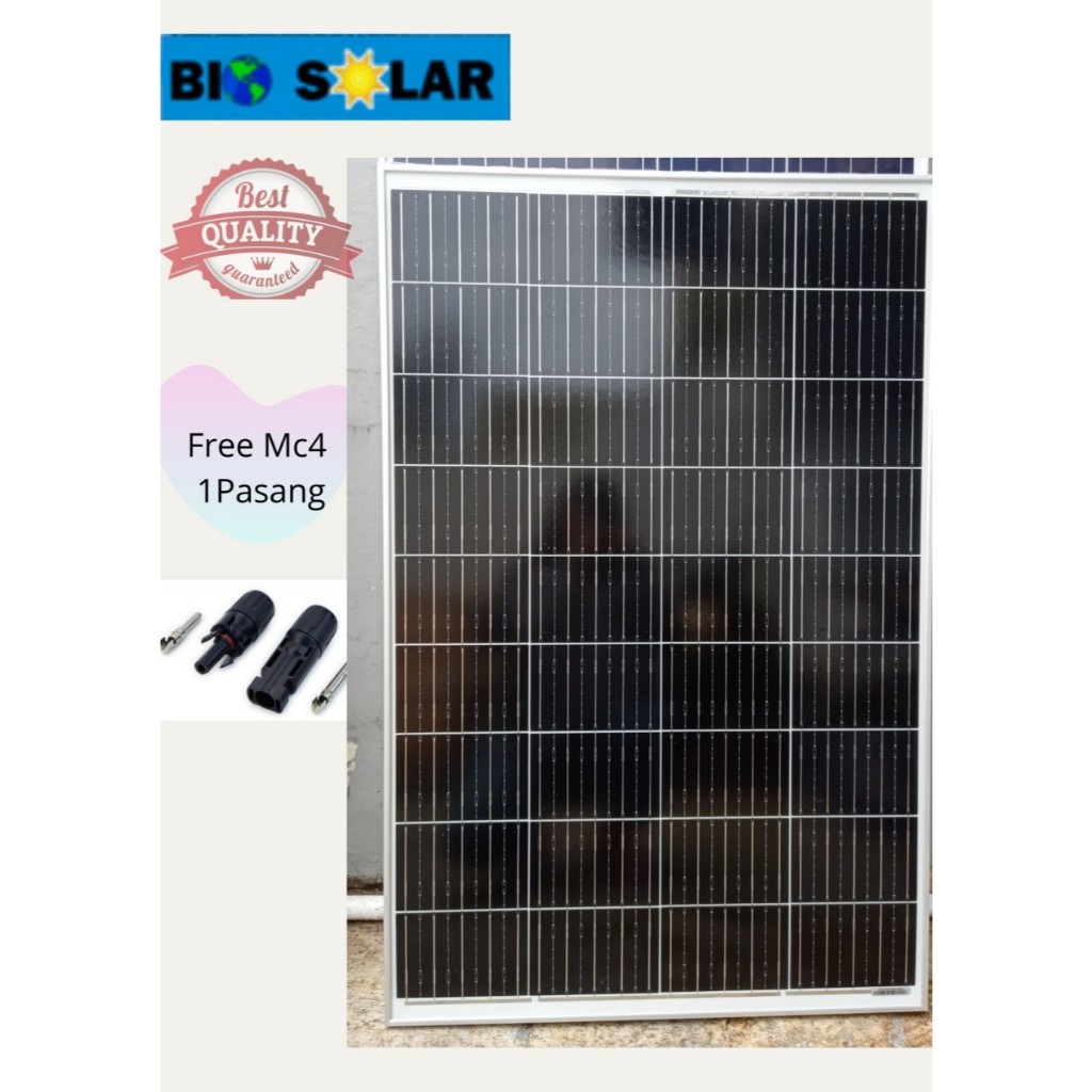 Panel Surya 120 WP free MC4