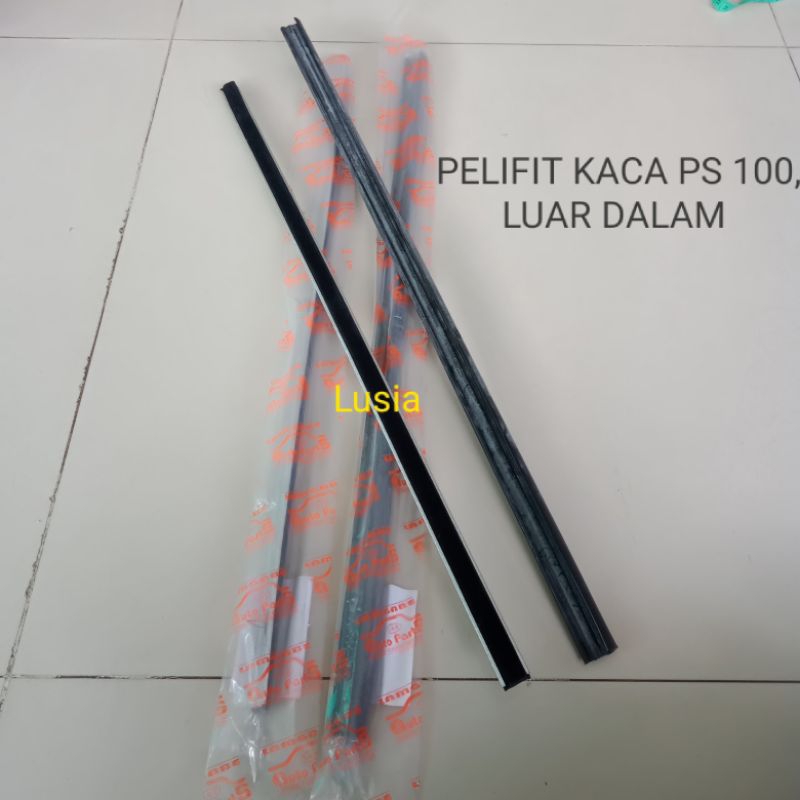 KARET LIST KACA PINTU/ PELIFIT KACA COLT DIESEL PS 100 LUAR, DALAM