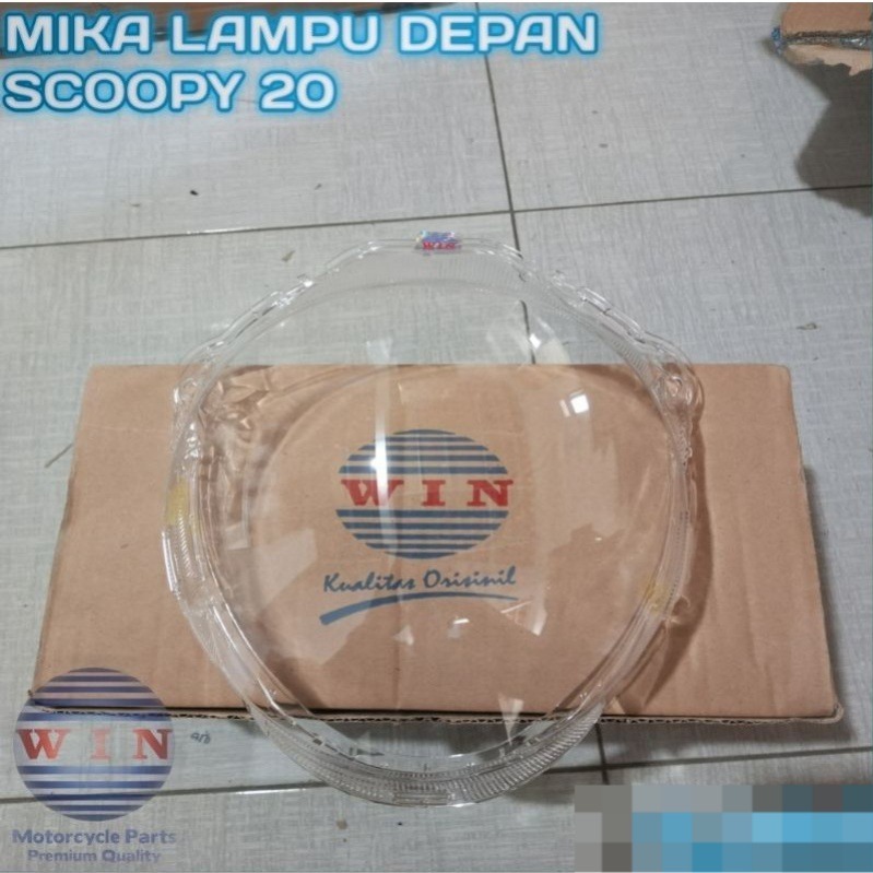 MIKA ATAU LAMPU KACA SCOOPY 20 || KACA LAMPU DEPAN SCOOPY 2020 2021 2022 2023 2024 WIN