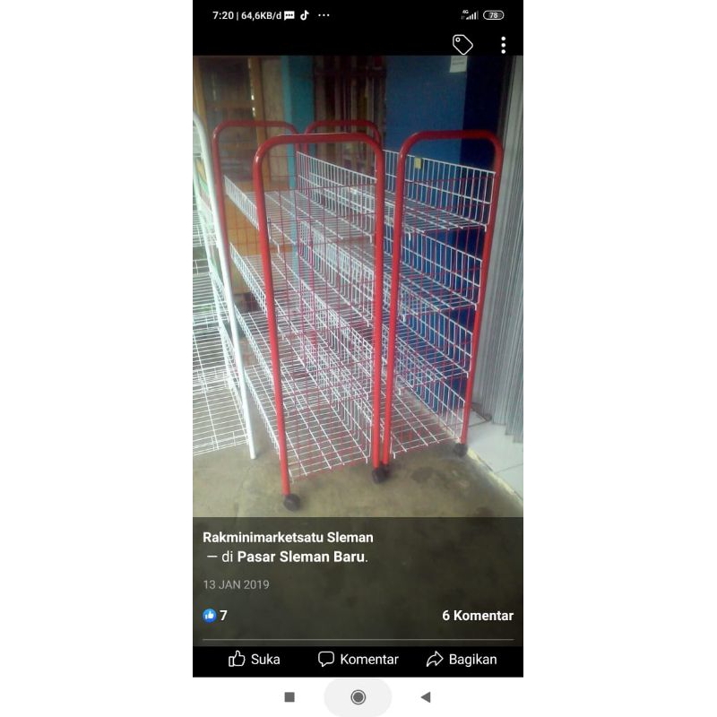 Rak master roda susun 4