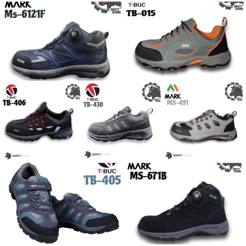 Sepatu Safety shoes TBUC MARK Original BNIB Export Korea