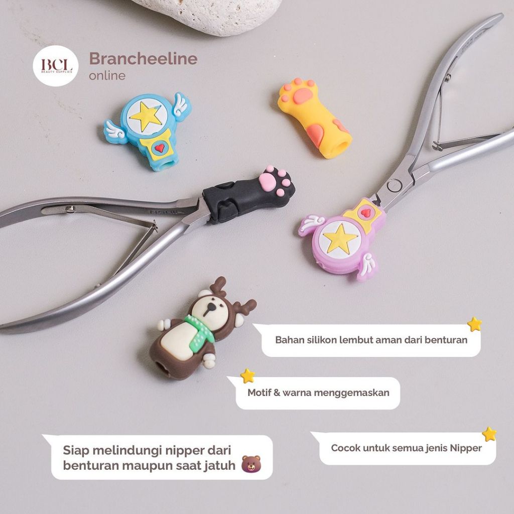 Nipper Silicon Cover Lucu | Nipper Cap | Penutup Nipper Nail Art