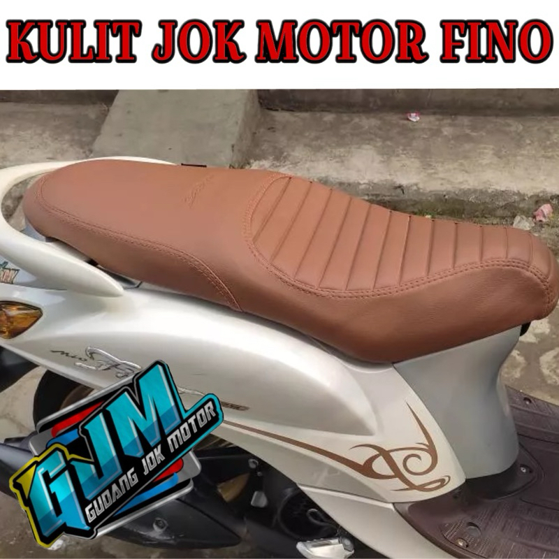 COVER JOK & KULIT JOK MOTOR FINO CAFERACER