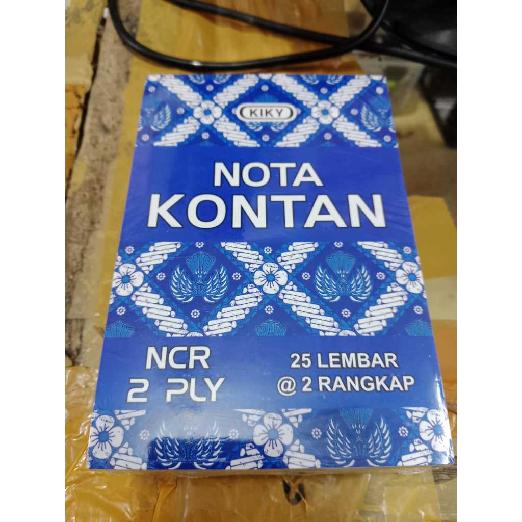 

Nota Kontan 2 Ply KIKY 1 pack - 10 Buku