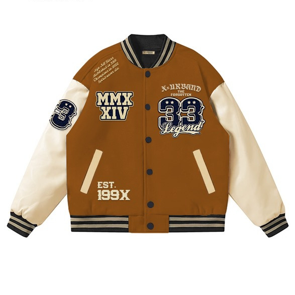 Big Promo Jaket Varsity One Layer Forgotten Pe Fleece 280