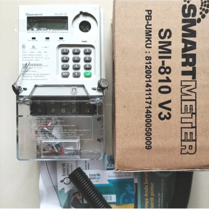 KWH TOKEN PRABAYAR MERK SMART METER 5(60)A