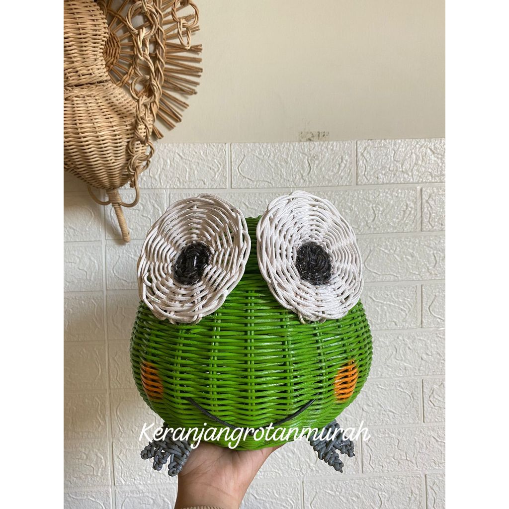 Rotan Keroppi/Rotan karakter lucu/Rotan katak/Keroppi