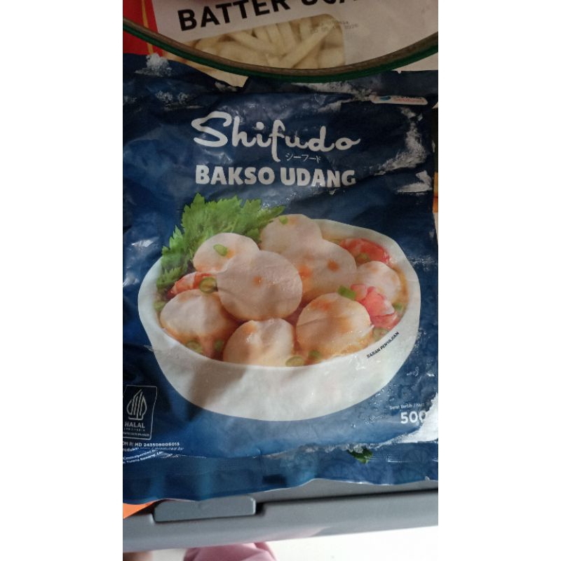 

shifudo bakso udang 500gr