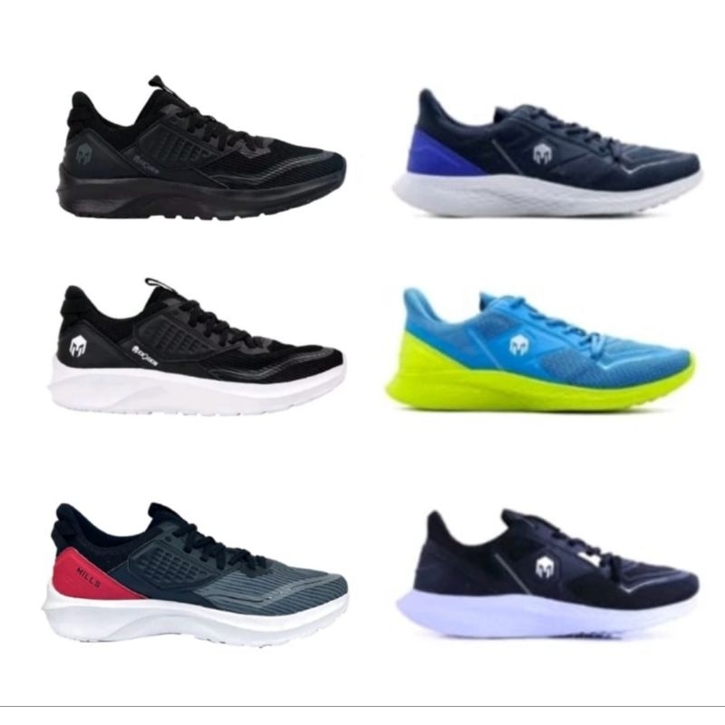 Sepatu Running Mills Treximo Omega - Mills Evander Original