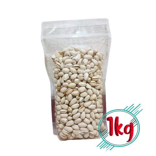 

kacang pistacio kacang oleh oleh haji 1kg Kacang fustuk pistasio