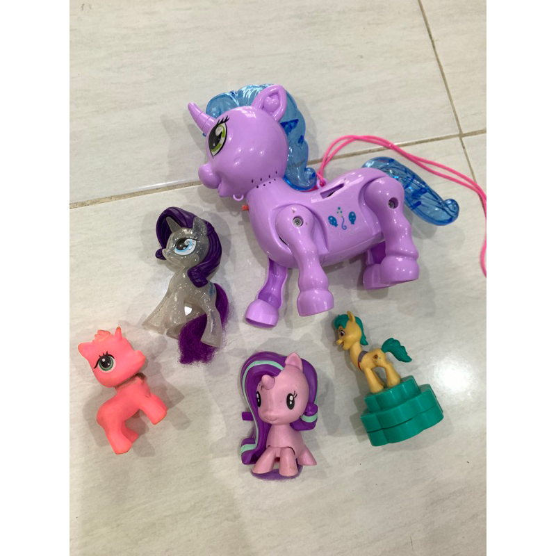 Preloved Mainan Paketan Figure Little Pony (2)
