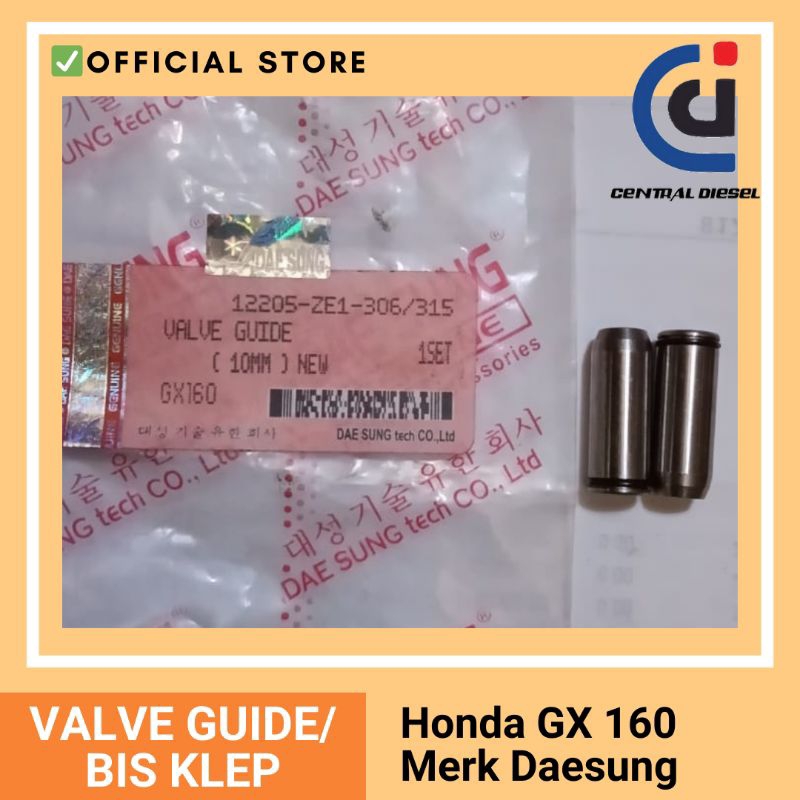 Valve Guide Bis Klep Mesin Honda GX 160 ukuran 10 mm DAESUNG