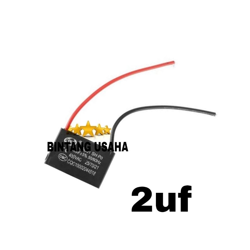 Kapasitor Kipas Angin 2uf / Capasitor Kipas Angin