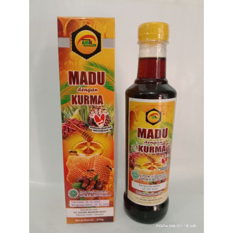 

Madu Kurma 470grm Menaikan TROMBOSIT