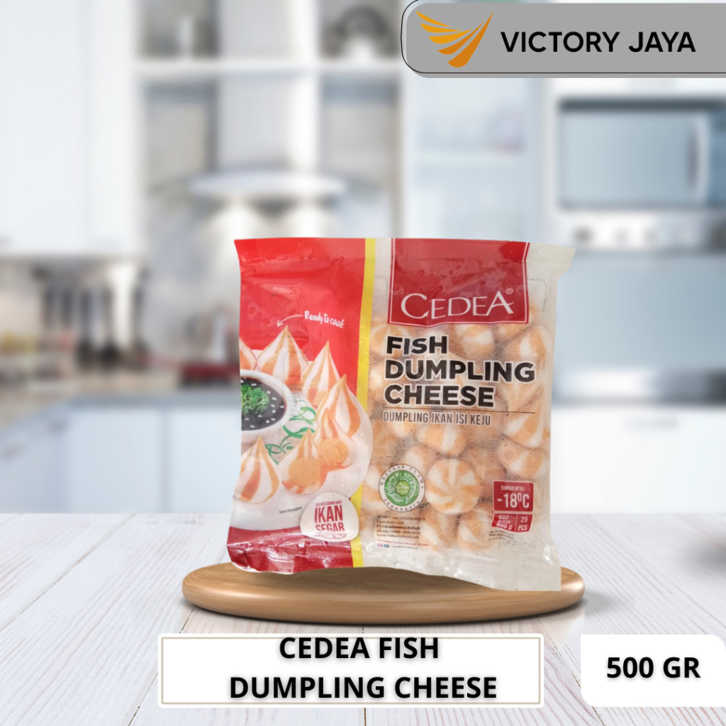 

Cedea fish dumpling cheese 500 gram