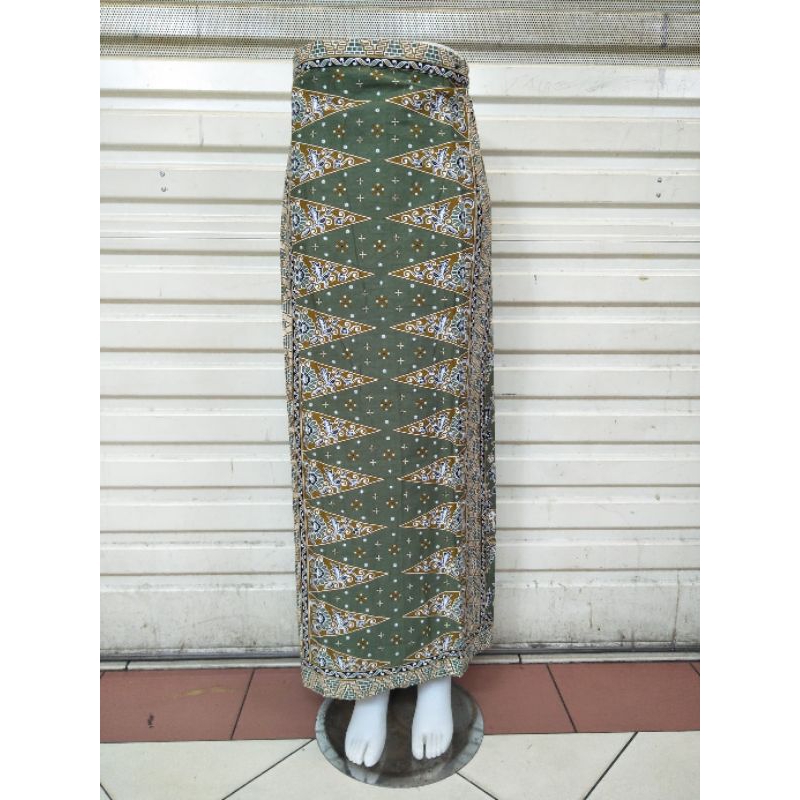 Rok tumpal Betawi / rok encim / rok kebaya Bawahan Kebaya Encim - Orenge, All Size