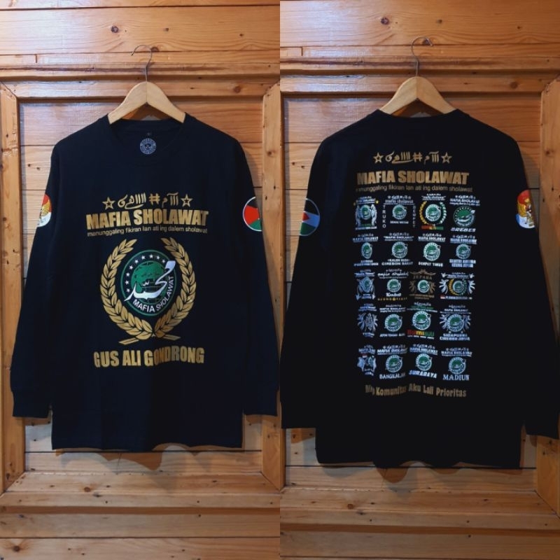 kaos panjang - pendek MAFIA SHOLAWAT distro terbaru original - kaos MAJELIS ABAH ALI GONDRONG MAFIS 