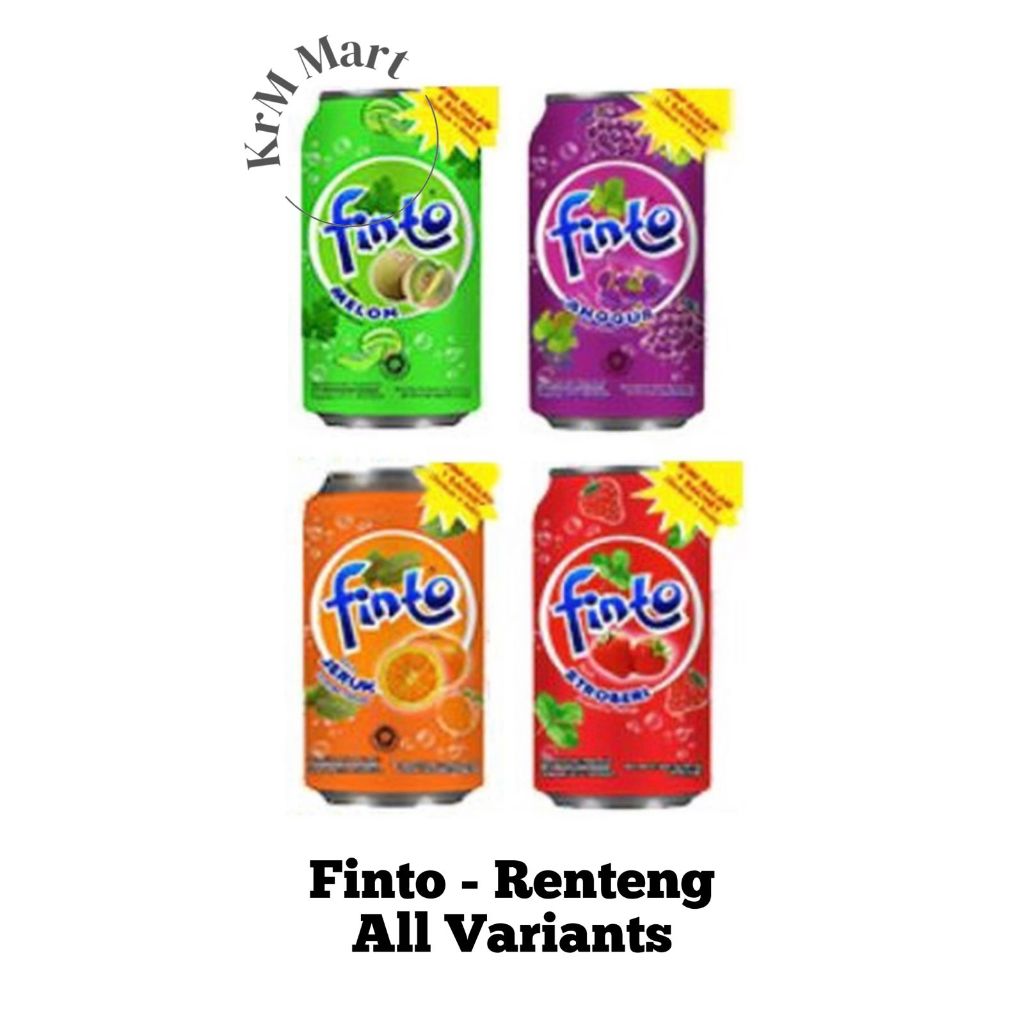 

Finto 1 renteng renceng all varian stroberi jeruk melon anggur minuman serbuk