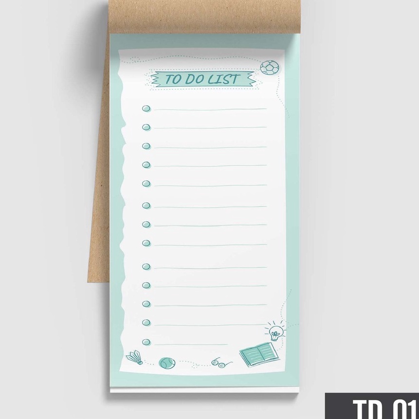 

Terkini MEMO CATATAN KECIL TO DO LIST Kode TD1F