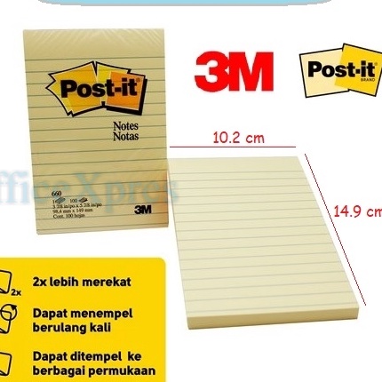 

KF7 Post it Sticky note Bergaris Kertas Tempel Kertas Memo Note Paper