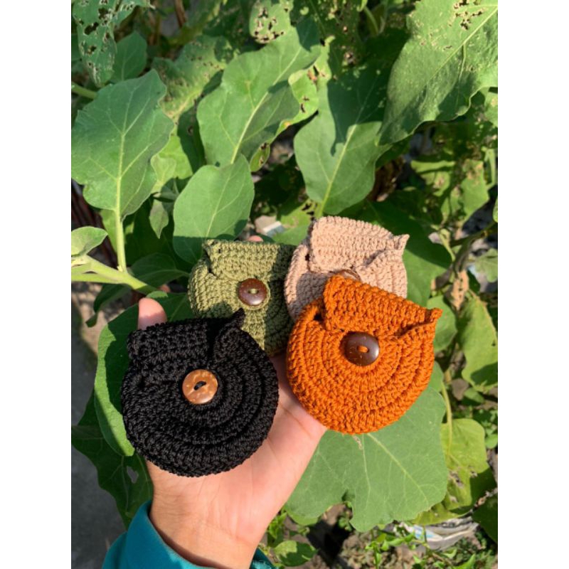 Dompet lucu | dompet rajut | dompet koin | souvenir | amplop lebaran