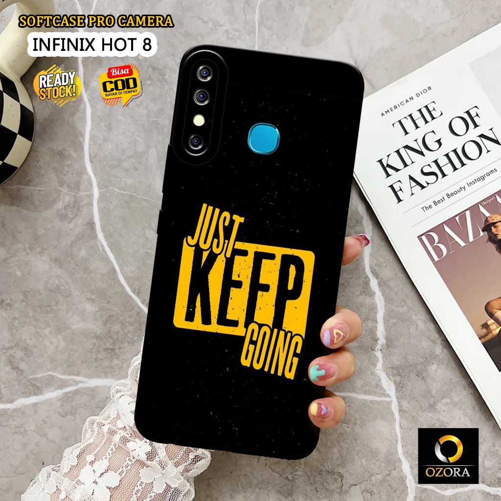 Case Infinix Hot 8 Terbaru - OZORA - Fashion Case Graffiti - Casing Hp Infinix Hot 8 - Softcase Infi