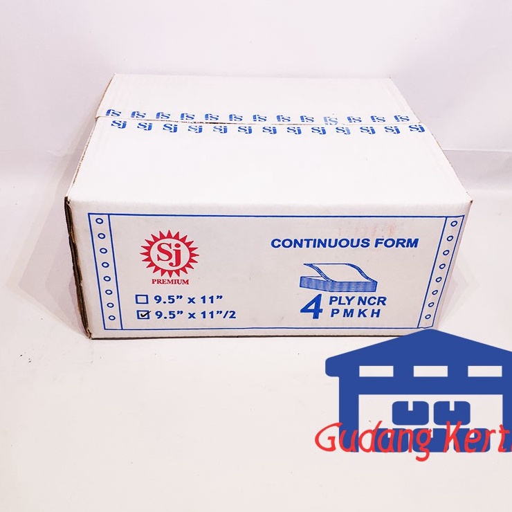 

HJ6 SJ Premium Continuous Form 95 x 112 4 Ply NCR PRS BAGI 2
