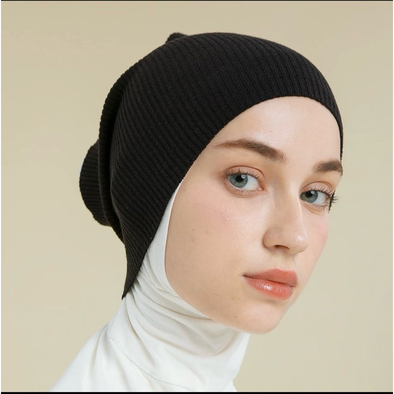 Bandana Rajut 4 Warna Premium By Umama Scarf, Inner Ciput Rajut UMAMA Premium