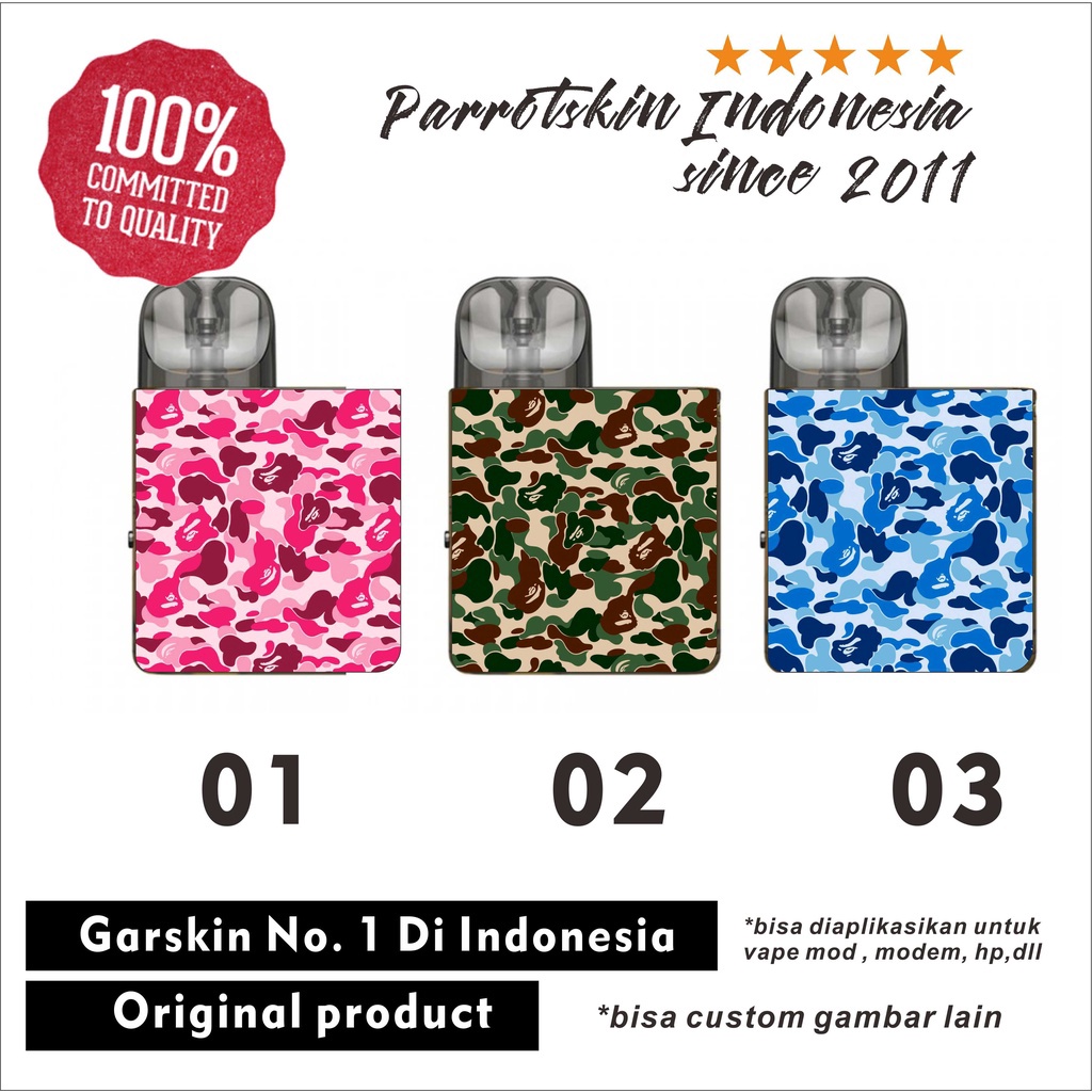 

TERLARIZZZ Stiker ursa baby camo bisa custom