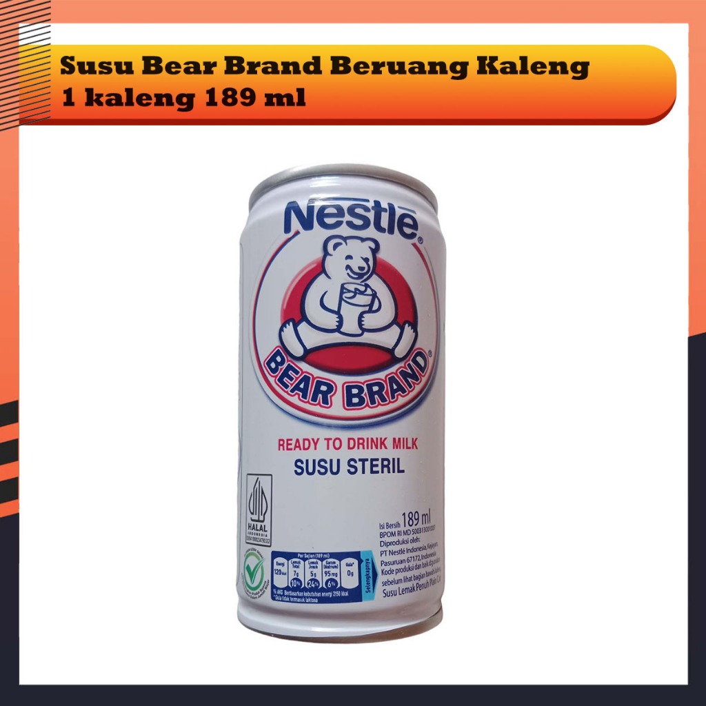 

Susu Bear Beruang Kaleng 189 ml