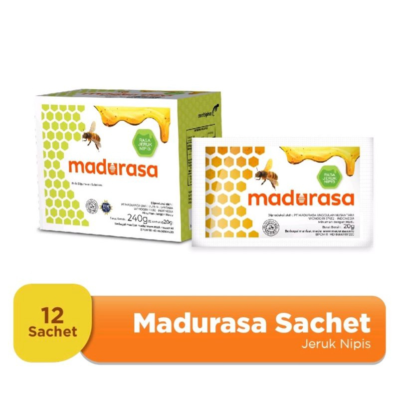 

Madu rasa sachet original dan jeruk nipis (isi 12 sachet) Madu alami untuk kesehatan