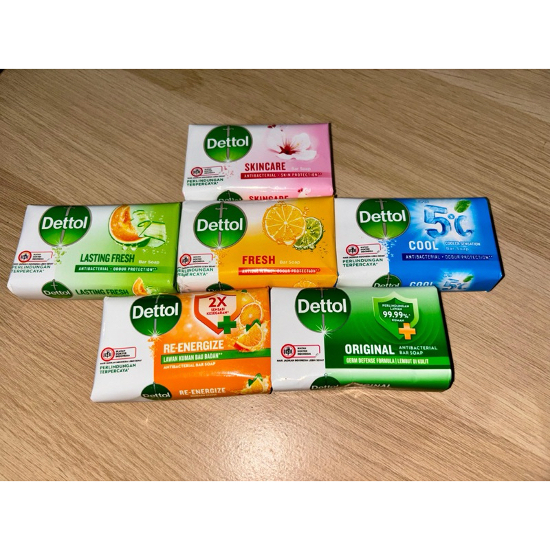 Sabun Batang Dettol 60g Banded (isi 3)