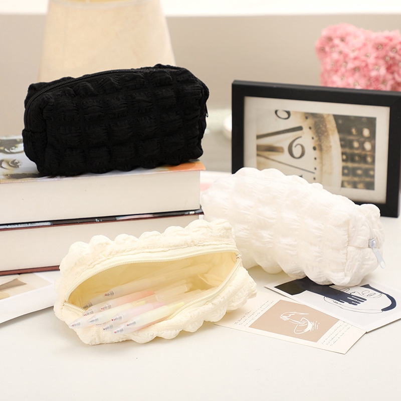 

MURRRMERRR Mismi Nora Pencil Case Kotak Pensil Sekolah Stylish Tas Pouch Makeup Perempuan Trendy PC2N