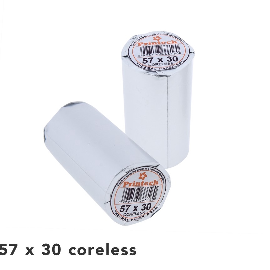 

FG2 PRINTECH Kertas Thermal Kasir 57x3 Coreless 1 Roll 322