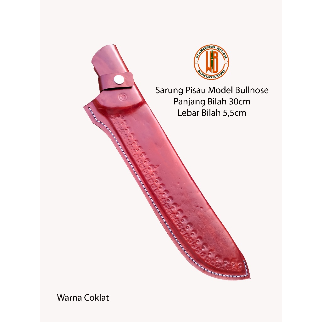 Sarung Pisau Model Bullnose 30cm
