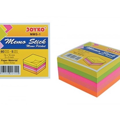 

Bonuskan Memo Stick Sticky Note Kertas Memo Memo Tempel Joyko MMS1