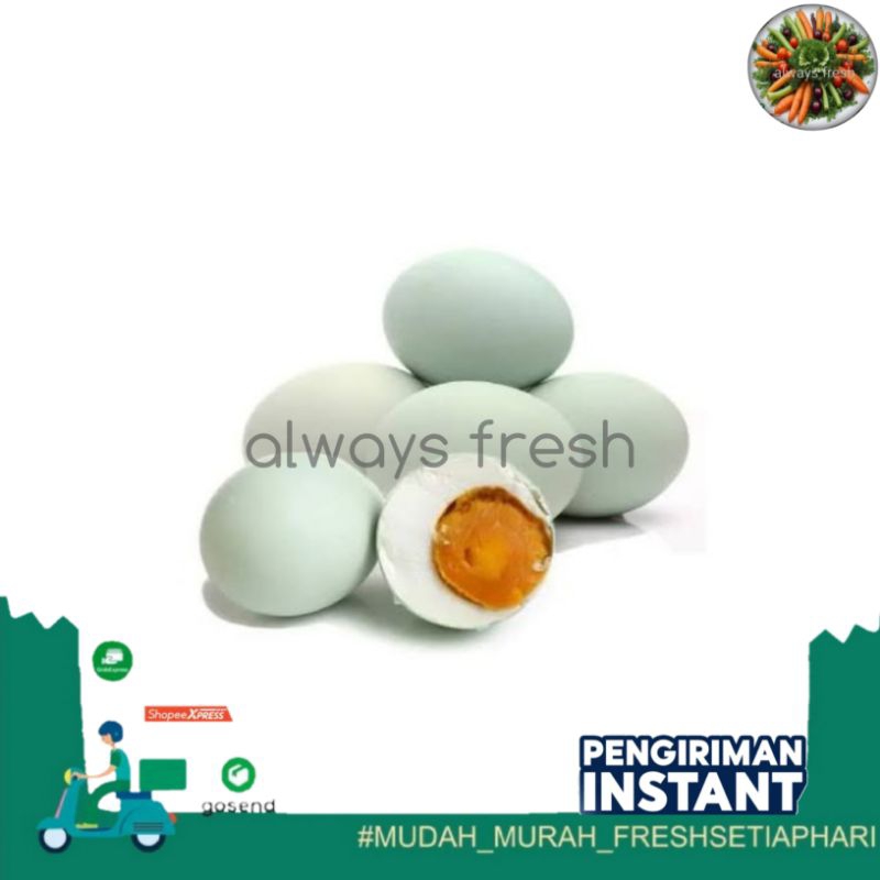 

telur asin per butir - always fresh palembang