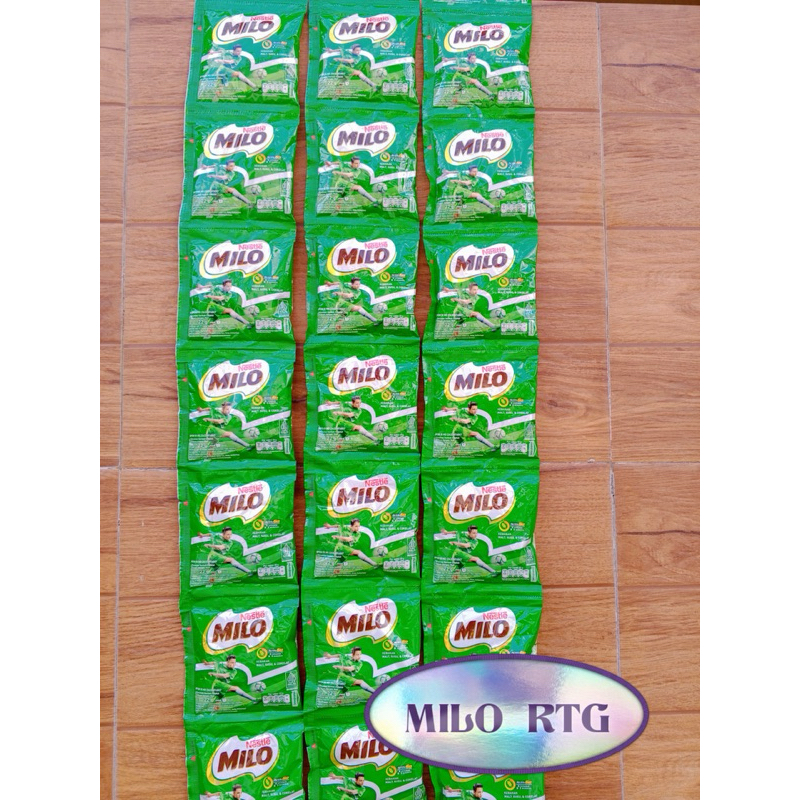 

NESTLE MILO SACHET 22gr ( 1 renceng isi 10sachet )