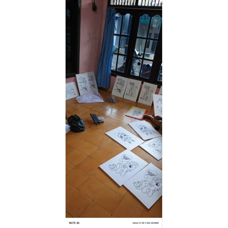 

setropom lukis mewarnai ukuran 33x50 cm jumbo gabus