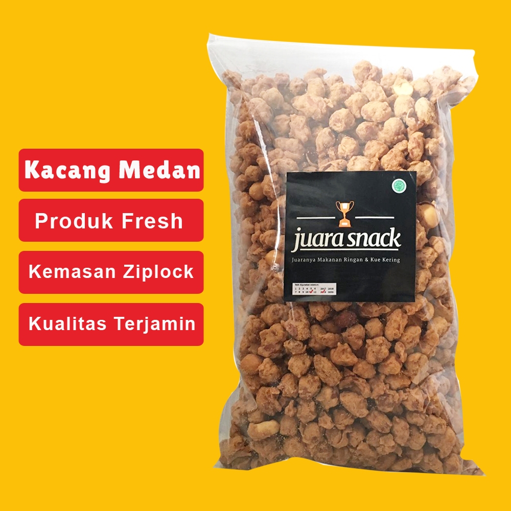 

Juara Snack - Kacang Medan 500gr