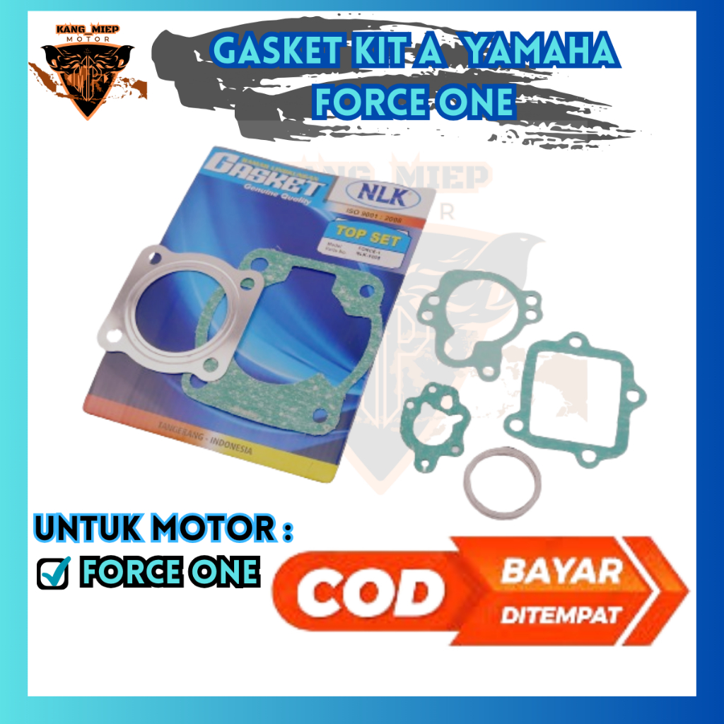 Gasket Yamaha Force 1 / Top Set Paking Blok FIZR Yamaha FORCE ONE