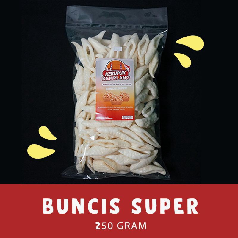 

KUALITAS TERJAMIN Kerupuk Buncis 25 gram