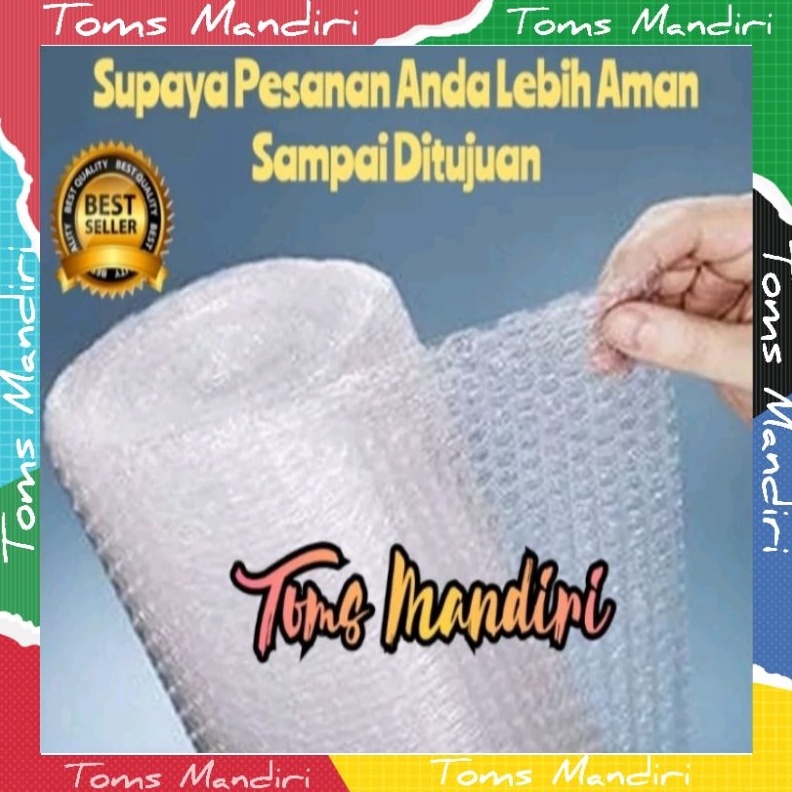 

PRAKTIS Bubble Wrap Untuk Pengamanan Extra Packing