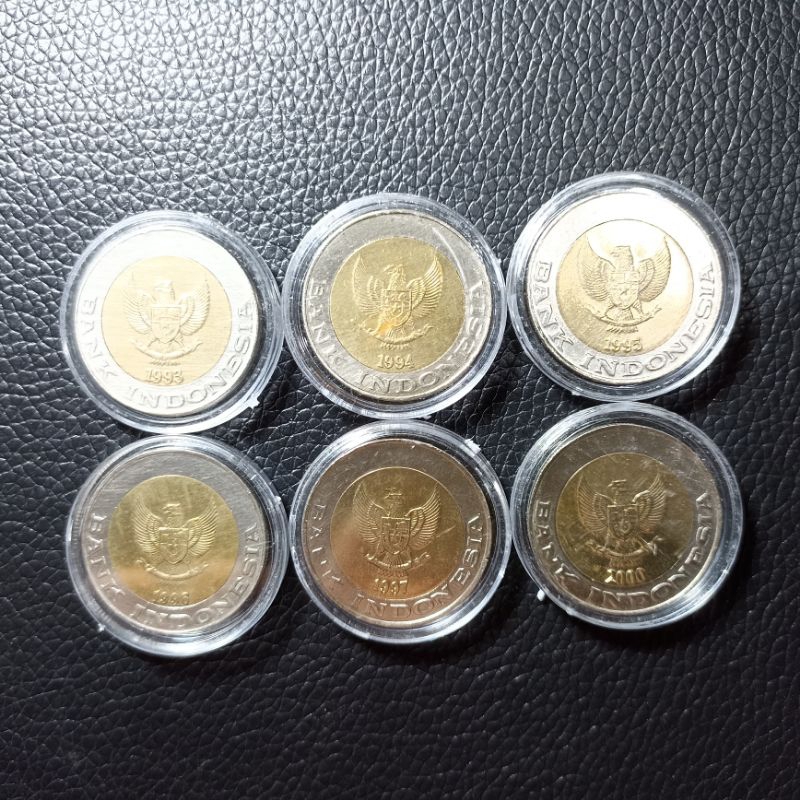 set tahun koin 1000 seribu rupiah kelapa sawit