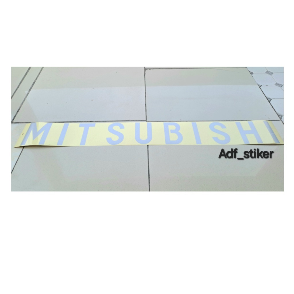 Stiker pintu bak belakang Mitsubishi L300 pickup / stiker L300 bak pick up /Sticker Mitsubishi L300 