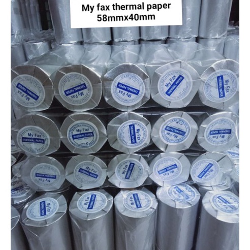 

Wah KERTAS SETRUK THERMAL EDC UK 58mm x 4mm 1pak isi 1 rollpcs