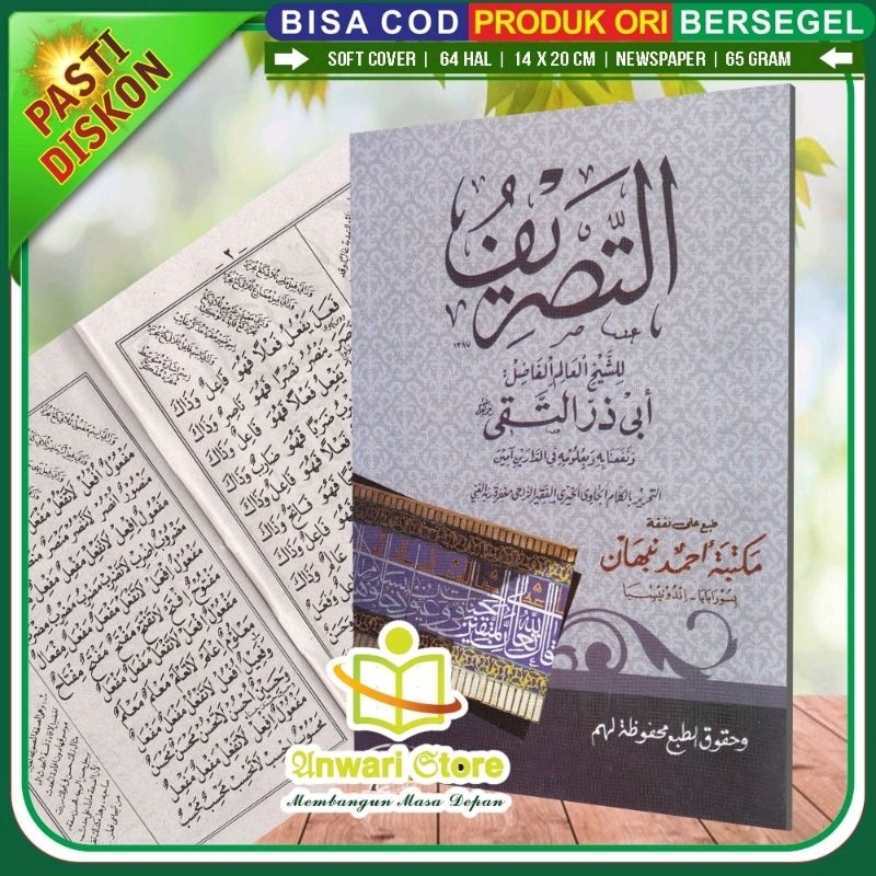 Kitab AT TASHRIF Pengurai Makna Lafadz Kitab Amtsilati - Ahmad Nabhan