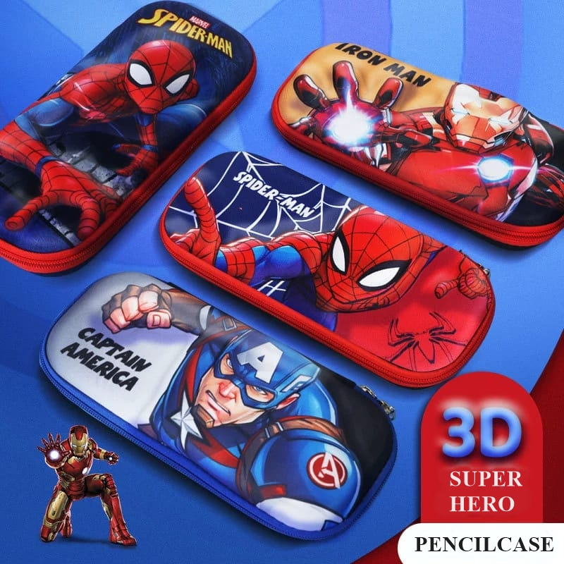 

[ORGM] Kotak Pensil Super Hero Kotak Pensil Avengers Kotak Pensil Timbul 3D Anak Cowok