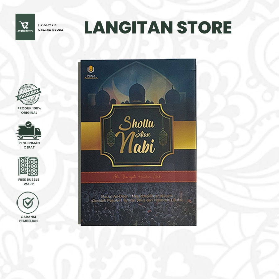 (FREE BUBBLE WARP) Buku Sholawat Shollu Alan Nabi