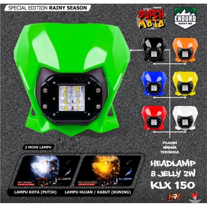 Headlamp Reflektor LED KLX BF 150